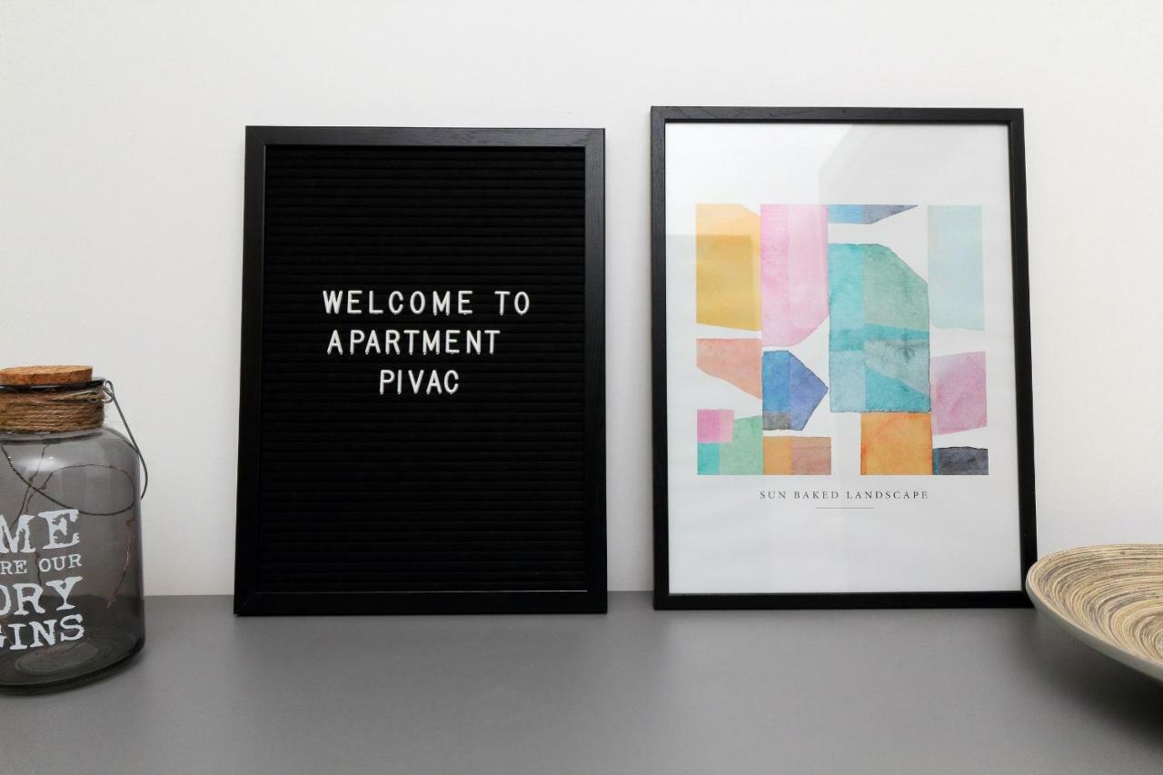 Apartments Pivac มาคาร์สกา ภายนอก รูปภาพ